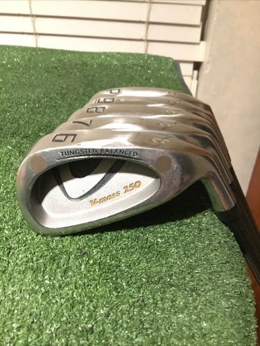 YONEX V-Mass 250 Irons Set (6-PW) Regular UltimumTi5 Graphite Shafts *VGC*