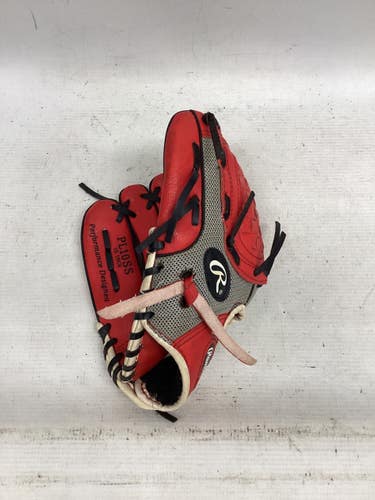 Used Rawlings PLAYMAKER SERIES BB/SB Glove RH Throw Red 10 1/2" 11851-S000054007