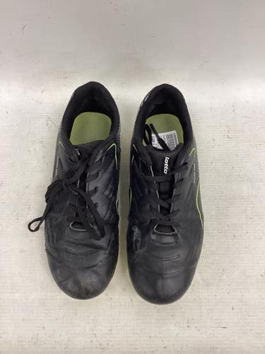 Used Lotto ROMA 700 Soccer Cleats Black Junior 02 11851-S000053980