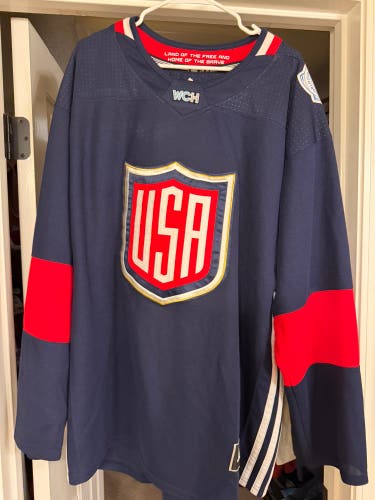 Blue XXL Men's Adidas Jersey (Used)