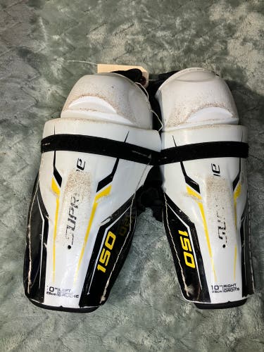 Junior Bauer Supreme 150 Shin Pads 10" (Used)