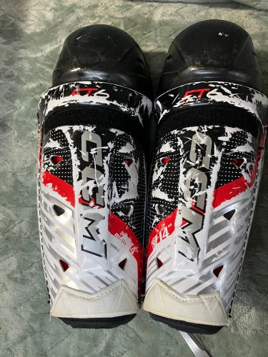 Senior CCM JetSpeed FT6 Shin Pads 14" (Used)