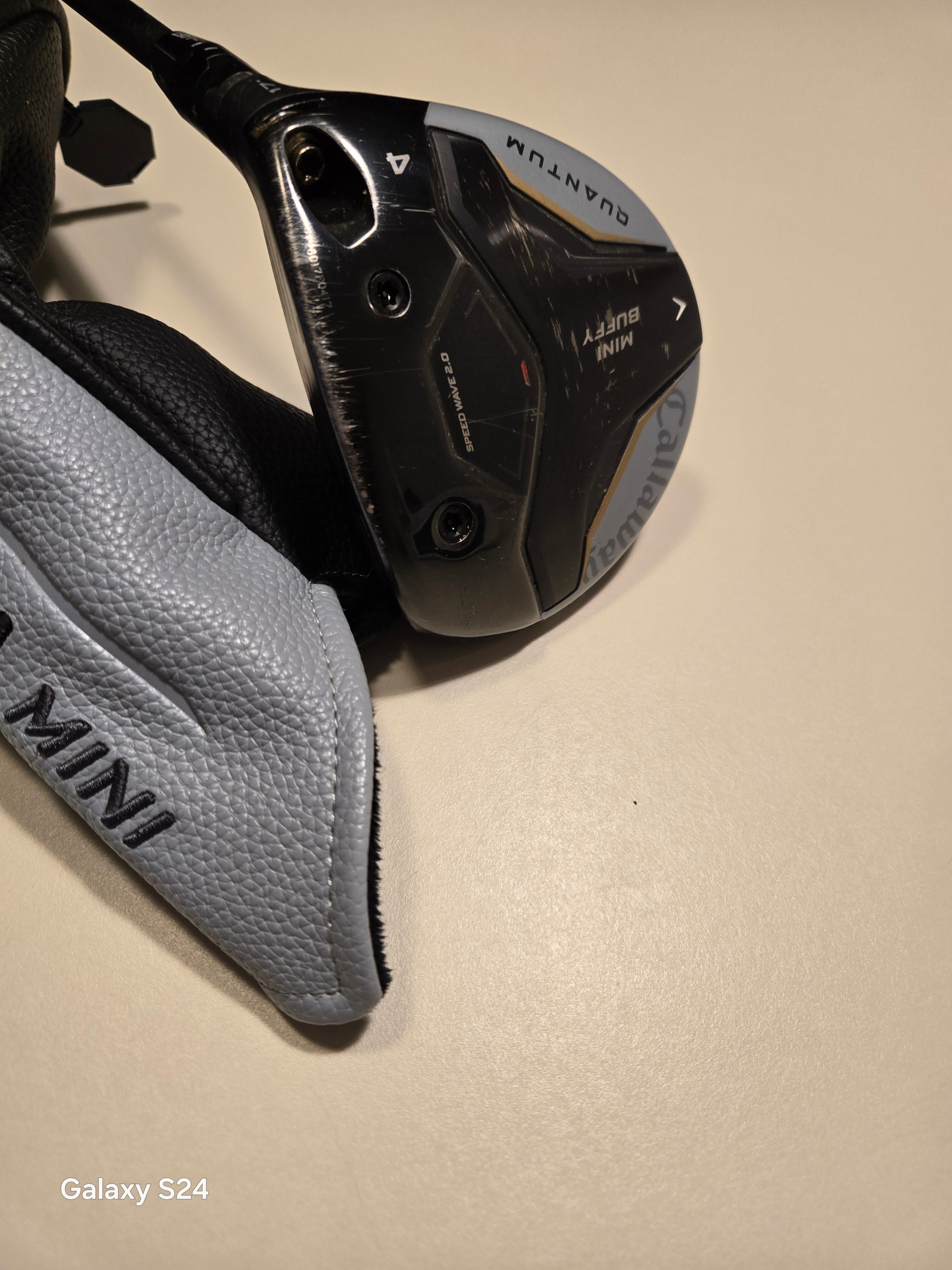 Men's Callaway Quantum Mini buffy Fw 4 Wood RH Stiff Flex Graphite