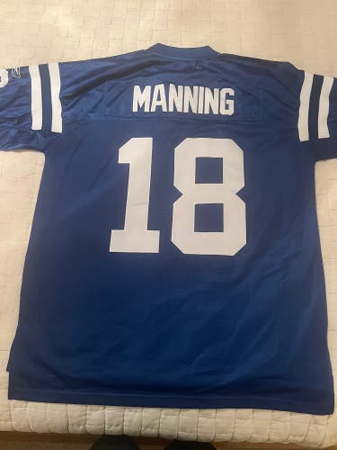 Colts Manning XL Men's Reebok Jersey (Used)