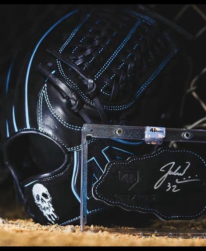 (New) Jacob Misiorowski 44 Pro Glove, 25/105 SIGNED Matching Placard auto