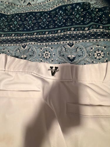 Victory White  Athletic Custom Baseball Pants