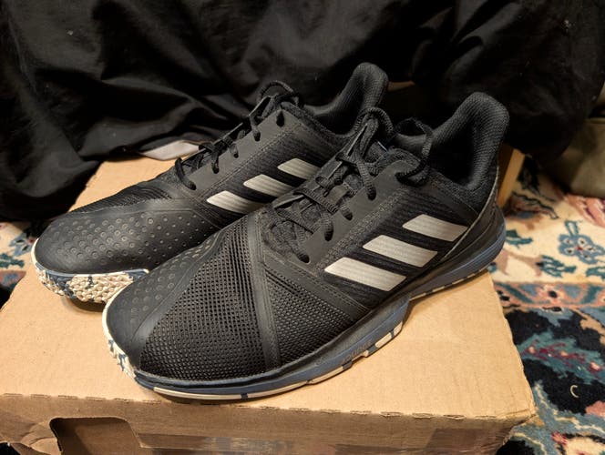 Black Men's Size M 11 Adidas Courtjam Bounce Shoes (Used)