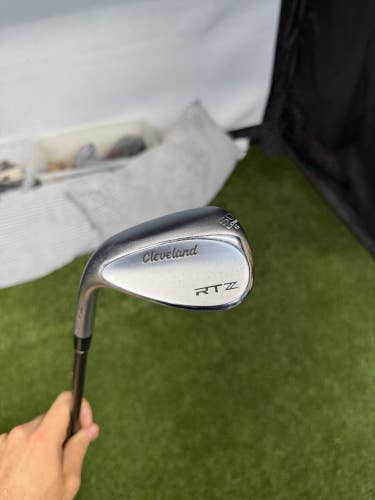 Lefty Cleveland RTZ 60* Low 6 Wedge Axiom Velocore 125 X Shaft LH