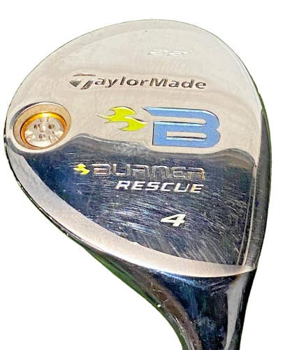 TaylorMade Burner Rescue 4 Hybrid 22* RH 50g Reax Ladies Graphite 39" New Grip