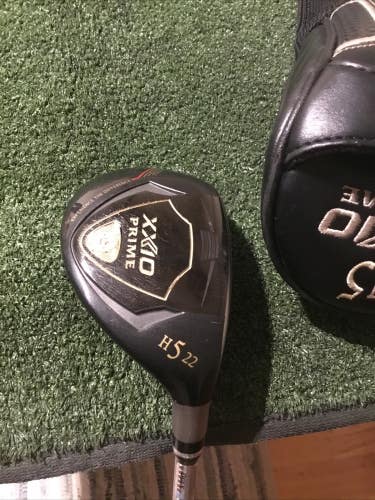 XXIO Prime 12 H5 22* 5 Hybrid Regular SP-1200 43.5g Graphite Shaft *VGC* & HC