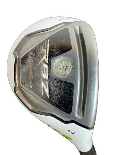 TaylorMade RBZ 4 Hybrid 22* RH 65g Stiff Graphite 40" Nice Factory Grip