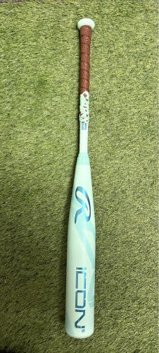 2026 Rawlings Icon Composite USSSA Certified Bat (-8) 22 oz 30" (Used)