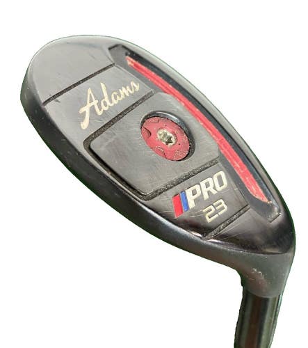 Adams Pro 23* 3 Hybrid RH Aldila Voodoo RVR8 Regular Graphite 39" Pure Grip Nice
