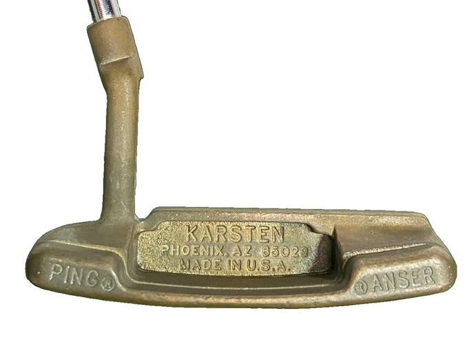 Ping Anser Karsten Slotted Putter Phoenix AZ 85029 RH Steel 35.5 Label
