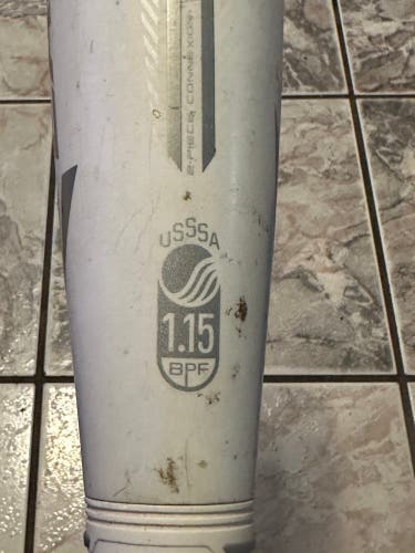 2018 Easton Ghost X Composite USSSA Certified Bat (-5) 25 oz 30" (Used)