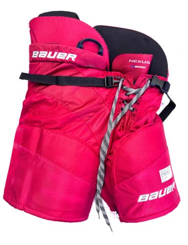 Used Bauer NEXOUS N9000 Junior Pant Red LG 11860-S000317208