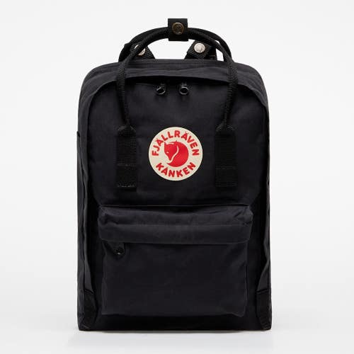 Fjallraven Kanken Laptop 13" Backpack Bag Unisex OS Black Inner Pockets GBO4535