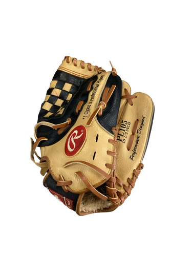 Used Rawlings PL105 BB/SB Glove RH Throw Brown 10 1/2" 11613-S000191715