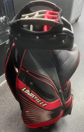 Used LOUISVILLE CARDINALS Mens Cart Bag Red 11497-S000162446