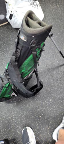 Used US Kids STAND BAG Teen Stand Bag Green 11497-C000162436