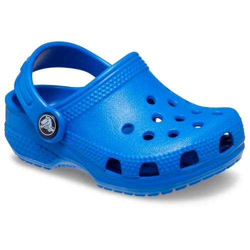 Crocs Littles 11441-4KZ Clogs Toddlers US 2 Blue Heel Strap Casual Shoes ZAP2757