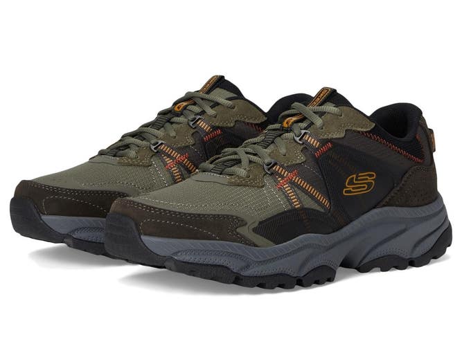 Skechers Vigor At-Richwood Sneaker Mens 8.5 M Green Trail Running Shoes ZOGG4168