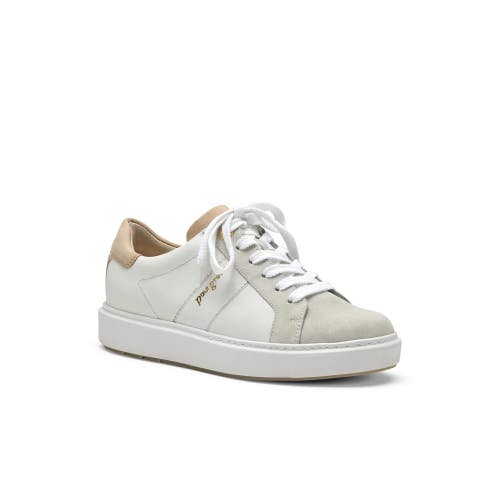 Paul Green Dashing Sneaker Women's 9 Milk White Low Top Lifestyle Shoes ZOGG4240