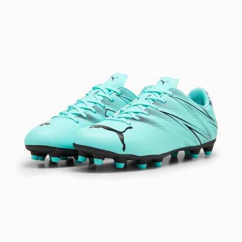 Puma Attacanto Mens 9M Electric Peppermint Low Top FG-AG Football Boots ZOGG4250