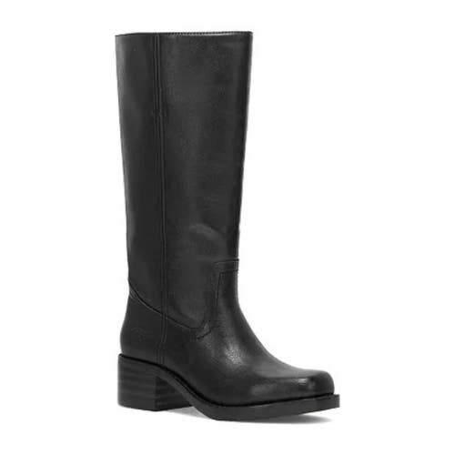 Frye & Co Miranda 14 Women's 8.5 M Black Square Toe Mid-Calf Boots ZOGG4156