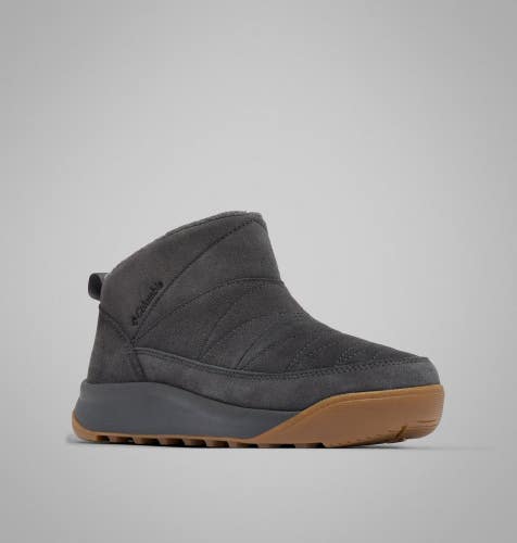 Columbia Minx Xtra Shorty Women's 11M Shark Black Suede Winter Boots ZOGG4201