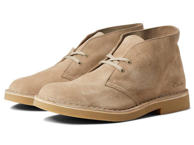 Clarks Desert Boot EVO Men's US 10.5 D Sand Suede Lace Up Ankle Chukka ZOGG4239