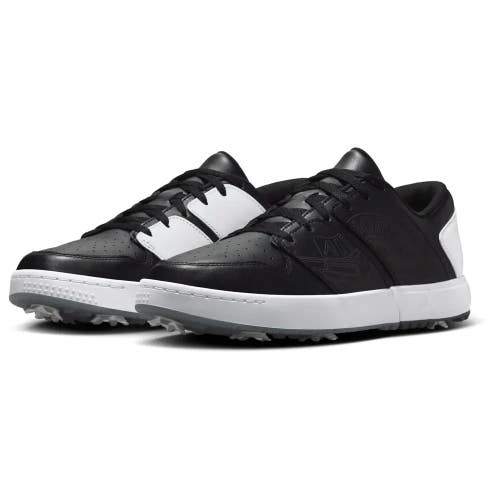 Air Jordan NU Retro 1 FZ4153-003 Men's Black White Spikes Golf Shoes LIQ1969