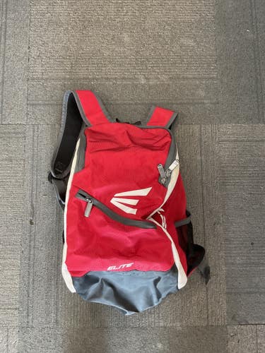 Used Easton ELITE BACKPACK BB/SB Player Backpack Red 11614-S000245845