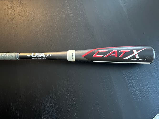 2024 Marucci CATX Connect Hybrid USABat Certified Bat (-11) 16 oz 27" (Used)