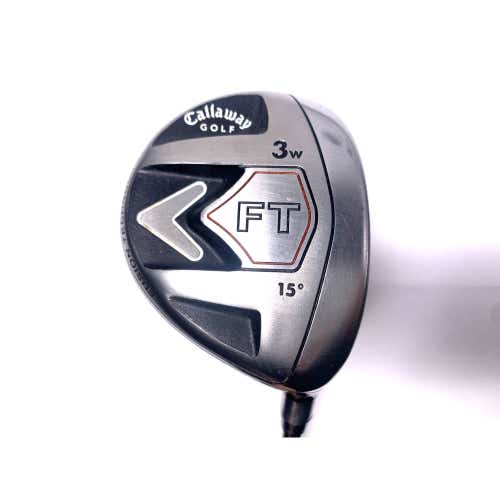 Callaway FT 2008 3 Fairway Wood 15* Aldila NV Green 65g Regular Graphite Mens RH