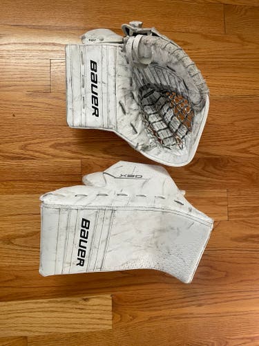 Bauer GSX FULL RIGHT Glove and Blocker Set (Used)