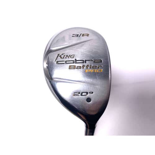 Cobra Baffler Pro 2008 3 Hybrid 20* Speeder Pro Stiff Graphite Mens RH
