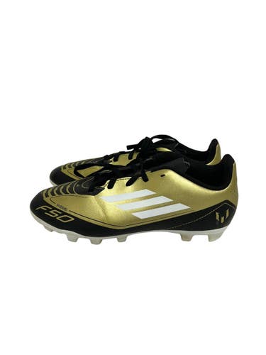 Used Adidas F50 Club Messi Mens 5 Soccer Cleats Gold  11692-S000158786