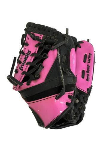 Used Franklin 4612 9.5" T-ball Glove Pink  11692-S000158768