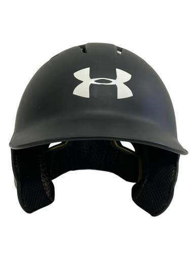Used Under Armour UABH2-100 Adult OSFM Batting Helmet Black 11692-S000158767