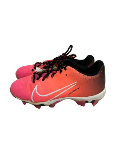 Used Nike Hyperdiamond Jr 4 BB/SB Cleats Black And Pink   11692-S000158761