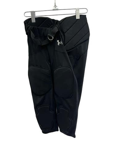 Used Under Armour Youth LG Black FB Integrated Pants  11692-S000158750