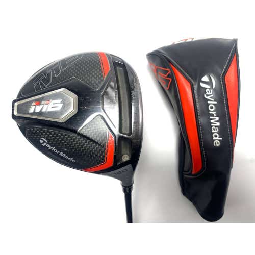 TaylorMade M6 Driver 12* Fujikura Atmos Red 5A Senior Graphite Mens RH HC