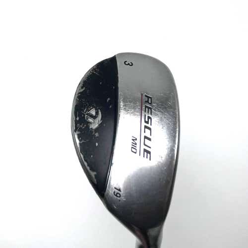 TaylorMade Rescue Mid 3 Hybrid 19* Light Metal Regular Steel Mens RH