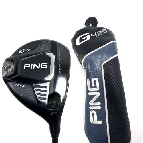 Ping G425 Max 3 Fairway Wood 14.5* HZRDUS 6.0 Black Gen 5 70g Stiff RH HC