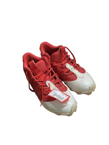 Used Under Armour BH SHOW BB/SB Cleats Red Junior 05.5 11443-S000206974