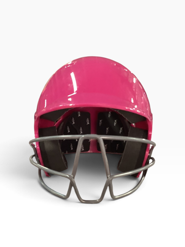 Used Victus Batting Helmet w/Mask Pink XS 11443-S000209135