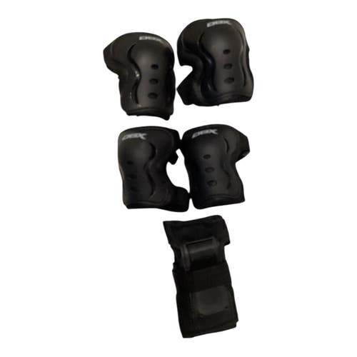 Used DBX Skateboard Elbow Pads Black MD 11443-S000209399
