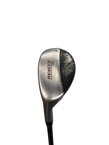 Used Taylormade RESCUE MID Mens Hybrid Club LH 4 Hybrid 11835-S000212063