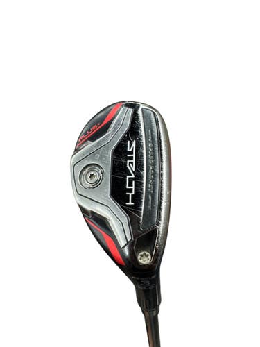 Used Taylormade STEALTH Mens Hybrid Club RH Black 3 Hybrid 11835-S000212173